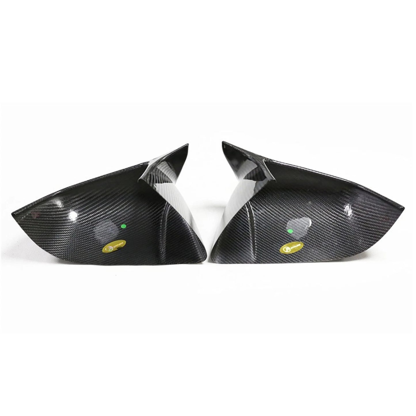 1 Pair Carbon Fiber Rear View Mirror Covers for Tesla Model Y (2020-2023)