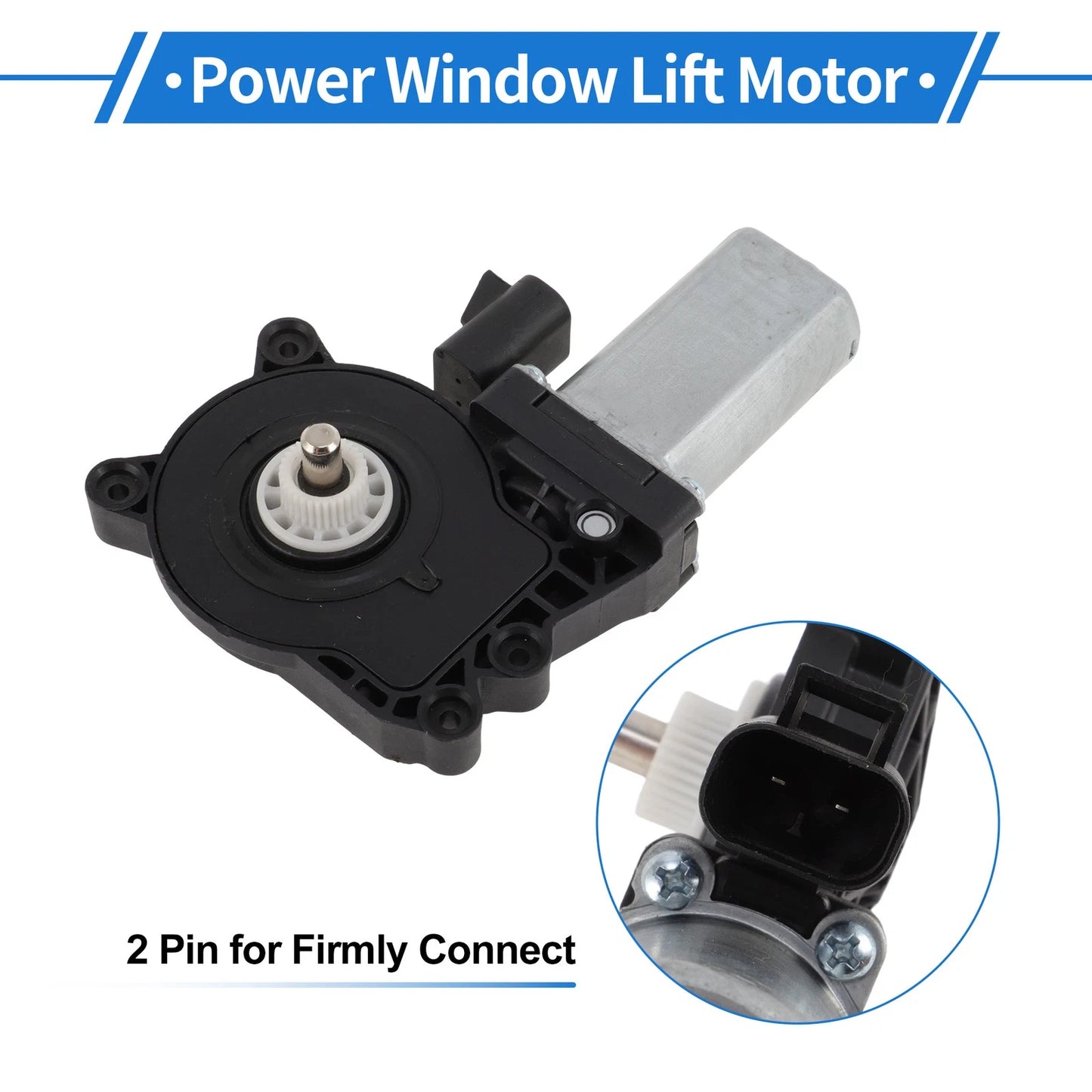 Power Window Regulator Lift Motor for Cadillac SRX (2010–2012) No.25909231