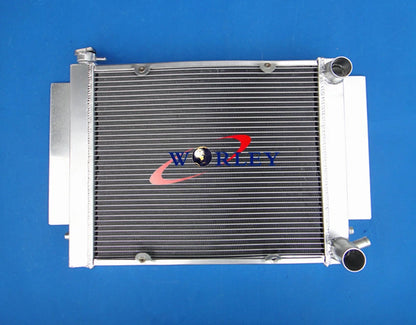 3-Row Aluminum Radiator for Mazda RX2 RX3 RX4 RX5 RX7 (1970–1985)