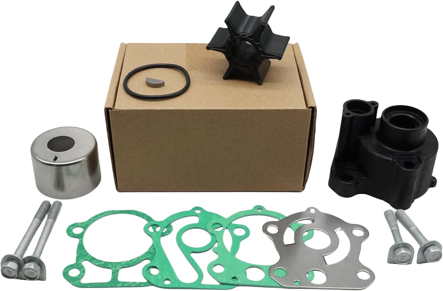 Water Pump Impeller Housing Kit for Yamaha F75-F100 (4-Stroke)