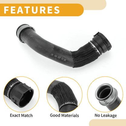 Radiator Coolant Hose for Mercedes-Benz GL550 (2013–2016) A1665005300 Black