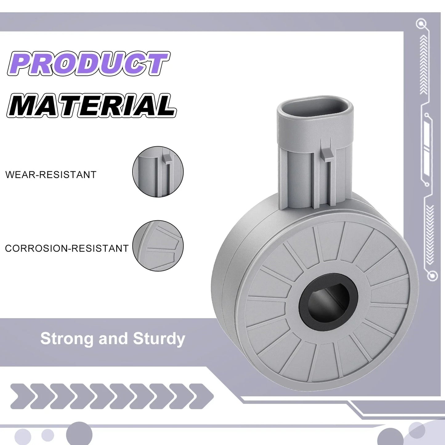 Resistive 2-Pin Rotary Switch for Polaris RZR S 1000 RZR XP 1000 (2018–2023)