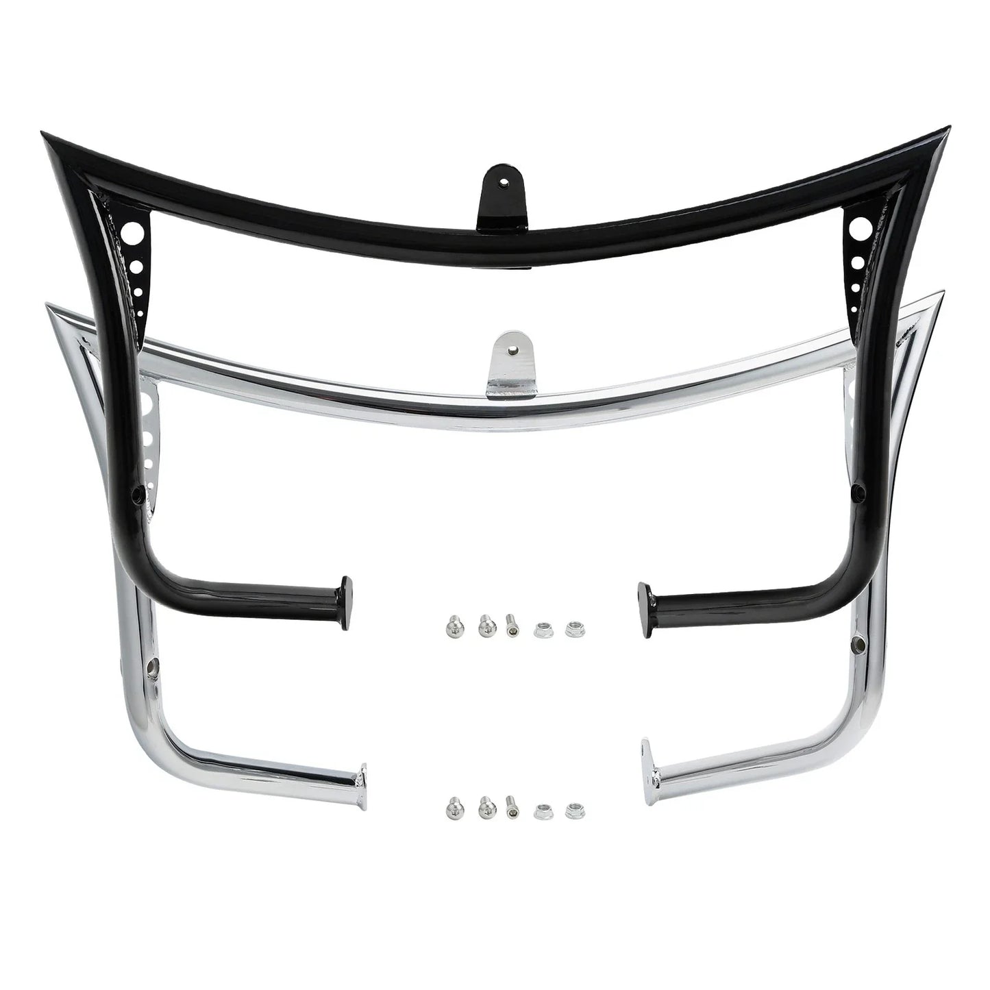 Engine Guard Crash Bar for Harley Road Electra Glide (1997-2008) Black/Chrome