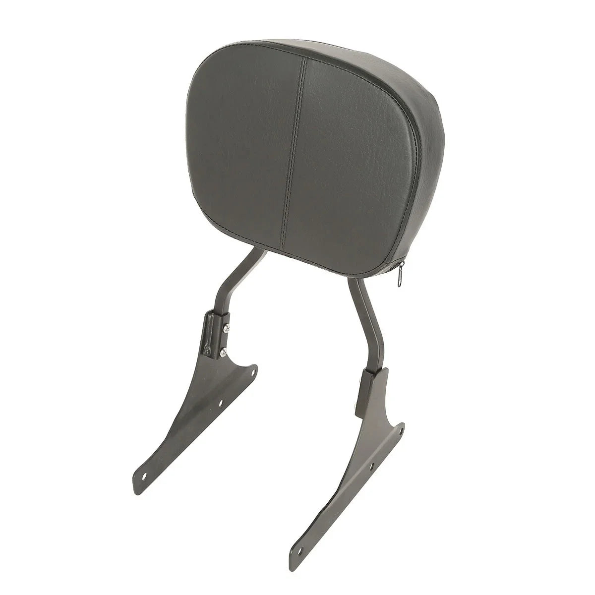 Black Low Backrest Sissy Bar for Harley Softail Custom FXSTC Fat Boy (2000-2017)