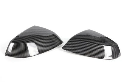 Carbon Style Side Wing Mirror Cap Covers for Audi Q5 (2018–2024)