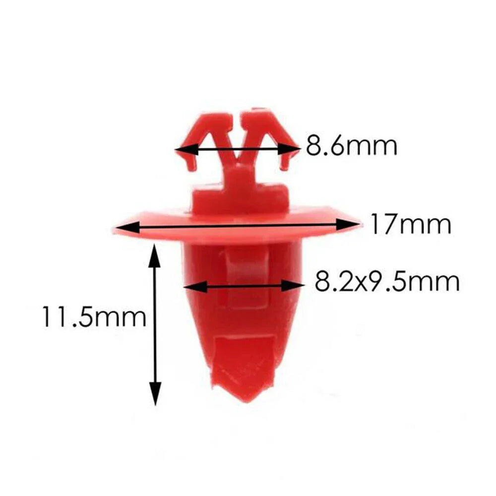 50 Pcs Fender Flare Moulding Retainer Clips for Toyota Land Cruiser (2008-2021)