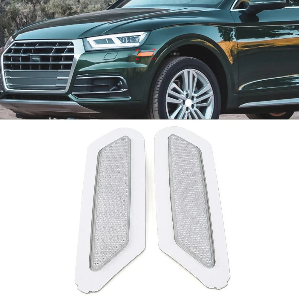 Front Bumper Reflector Turn Signal Light for Audi Q5 SQ5 (2018-2020)