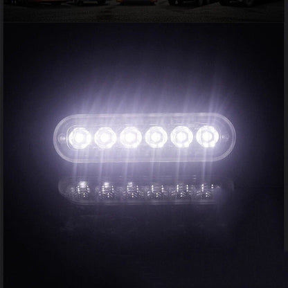 2 x 12V Off-Road Fog Lamp LED Work Light Flood Light Accessory for Universal