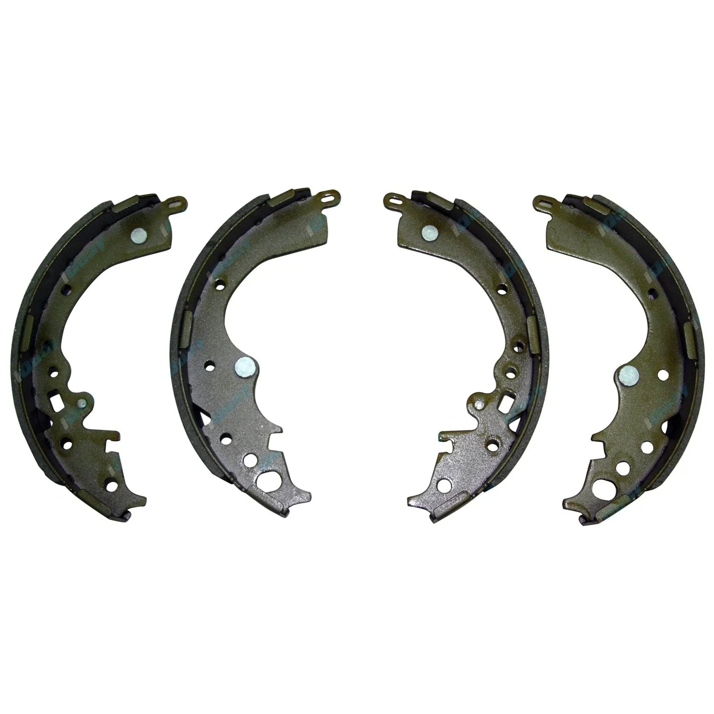 Rear Brake Drums + Shoe Linings for Toyota Hiace 05~09 KDH TRH 200 Series Van