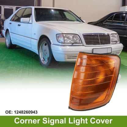 1 Pc Left Corner Signal Light Cover for Mercedes-Benz (1984–1996) No. 1248260943