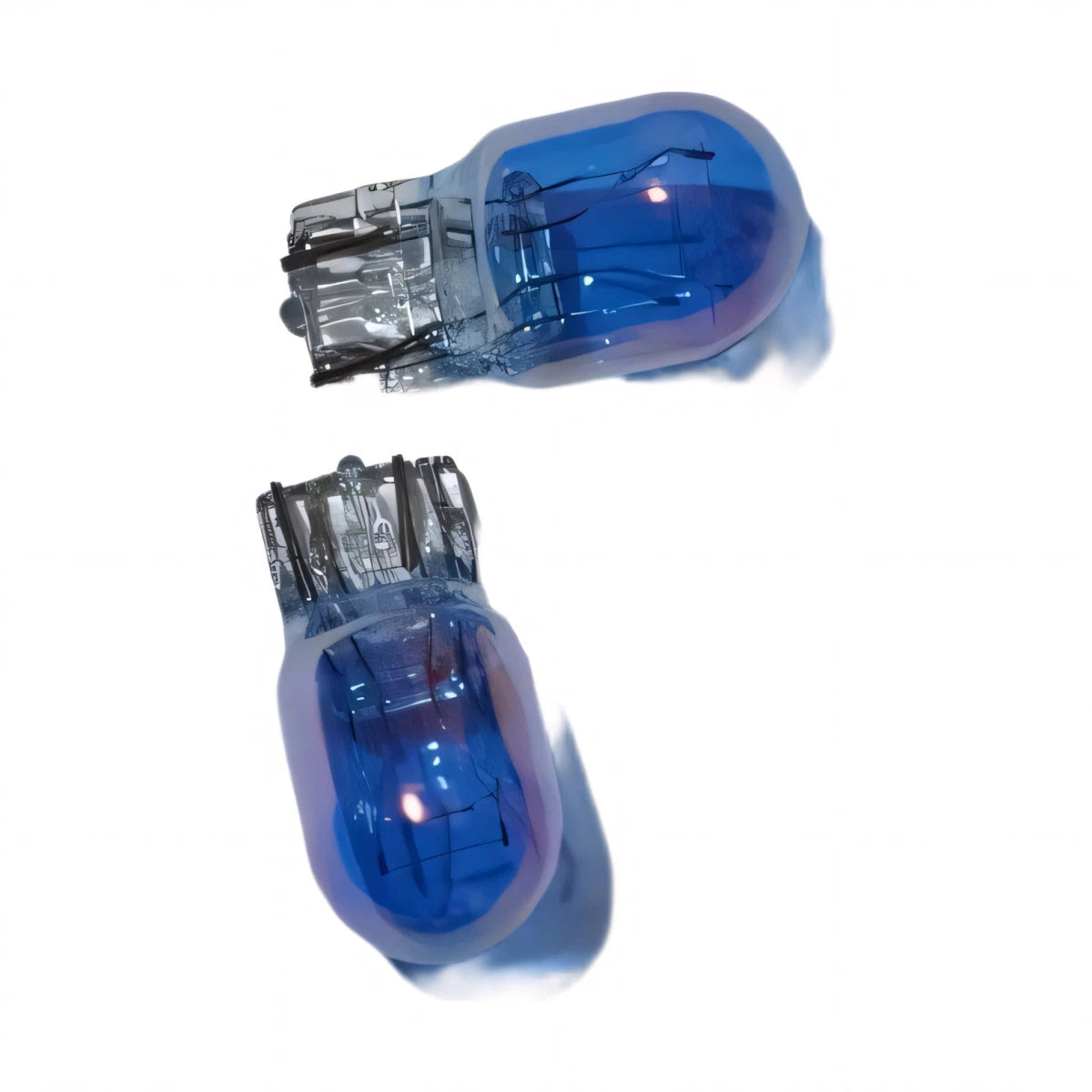 Set of 2 T20 HID Style Globe Bulbs 6000K for Automotive Lighting