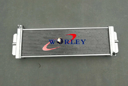 Universal Aluminum Liquid Heat Exchanger Air to Water Intercooler Radiator + Fans