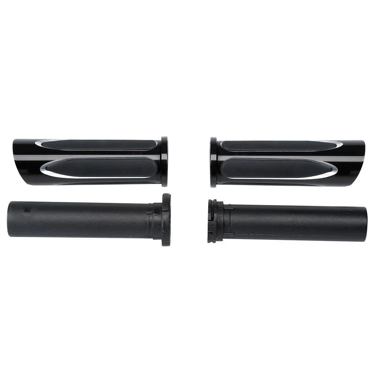 1" 25mm Handlebar Hand Grips for Harley Touring Dyna Choppers Honda Suzuki
