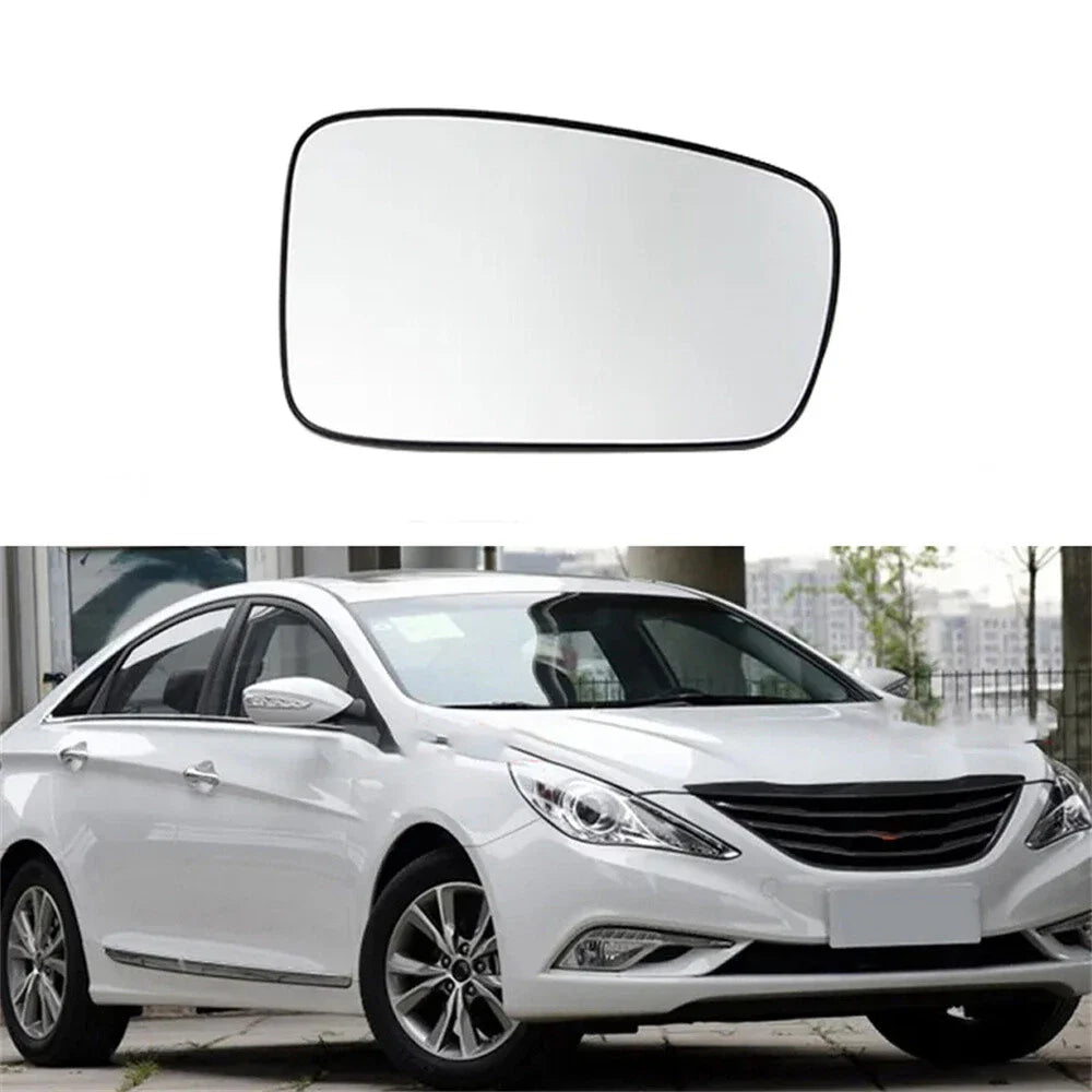 Heated Right Side Mirror Glass with Backing for Hyundai Sonata (2011-2014)