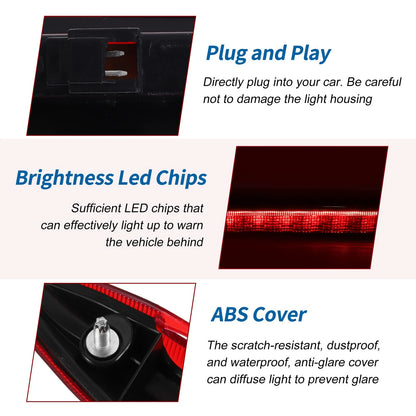 Red LED Third Brake Light for Subaru Outback (2010–2023) No. 84701AJ01A