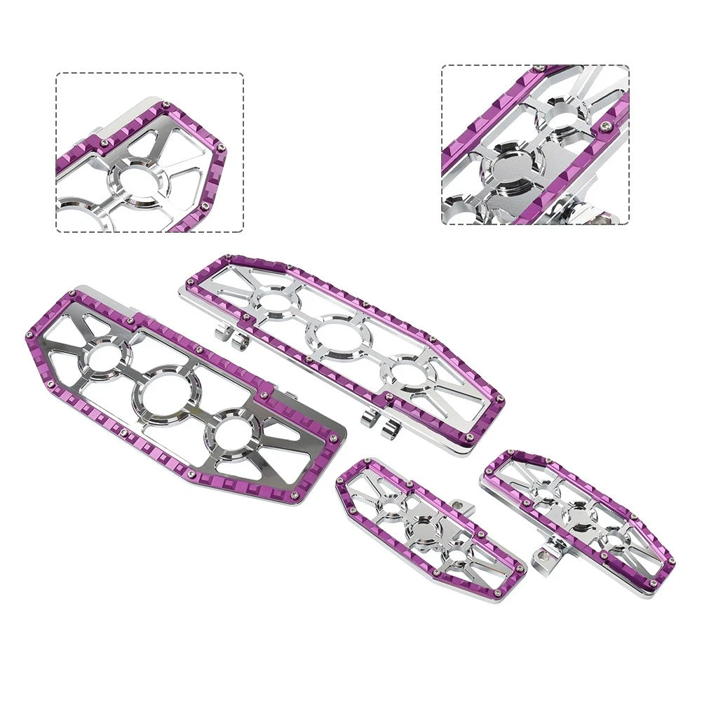Chrome CNC Air Cleaner Intake Filter Kit for Harley Touring Dyna Softail