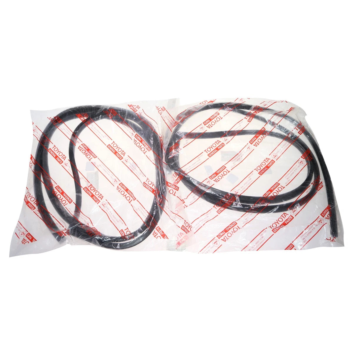Set of 2 Front Door Weatherstrips for Toyota Corona Sedan (1964–1970)