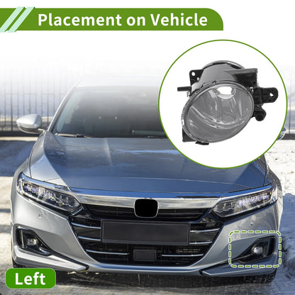 1 Pc Fog Light Grill for Volvo S80 (2007–2013) No. 31213102 Clear