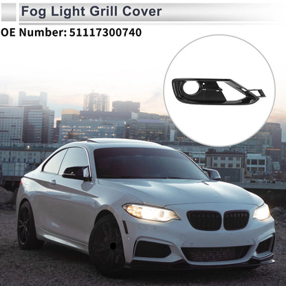 1pc Fog Light Grill for BMW F30 F31 (2011–2018) No. 51117300740
