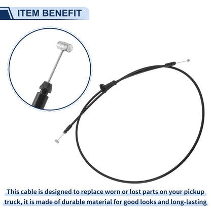 Hood Latch Release Cable for KIA Forte (2010–2013) No. 811901M000