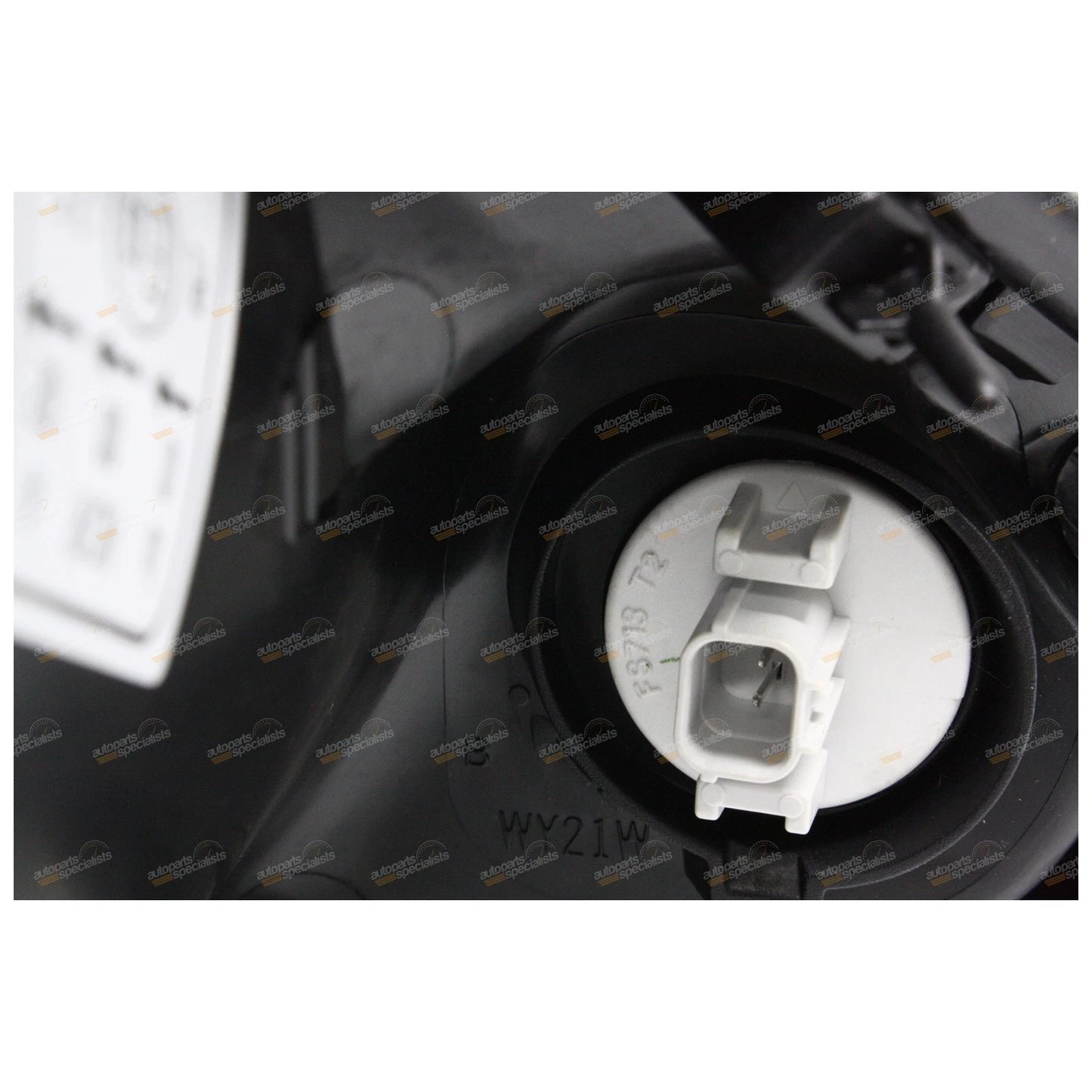 LH Black Headlight for Honda Jazz GD Series (2002–2004)