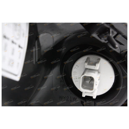 LH Black Headlight for Honda Jazz GD Series (2002–2004)