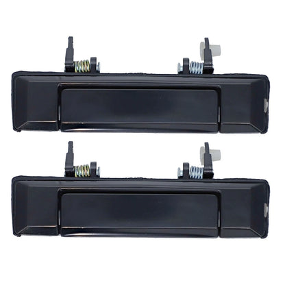 2X Outer Door Handles Black for Toyota Landcruiser FJ60 70 (1980–Cur)