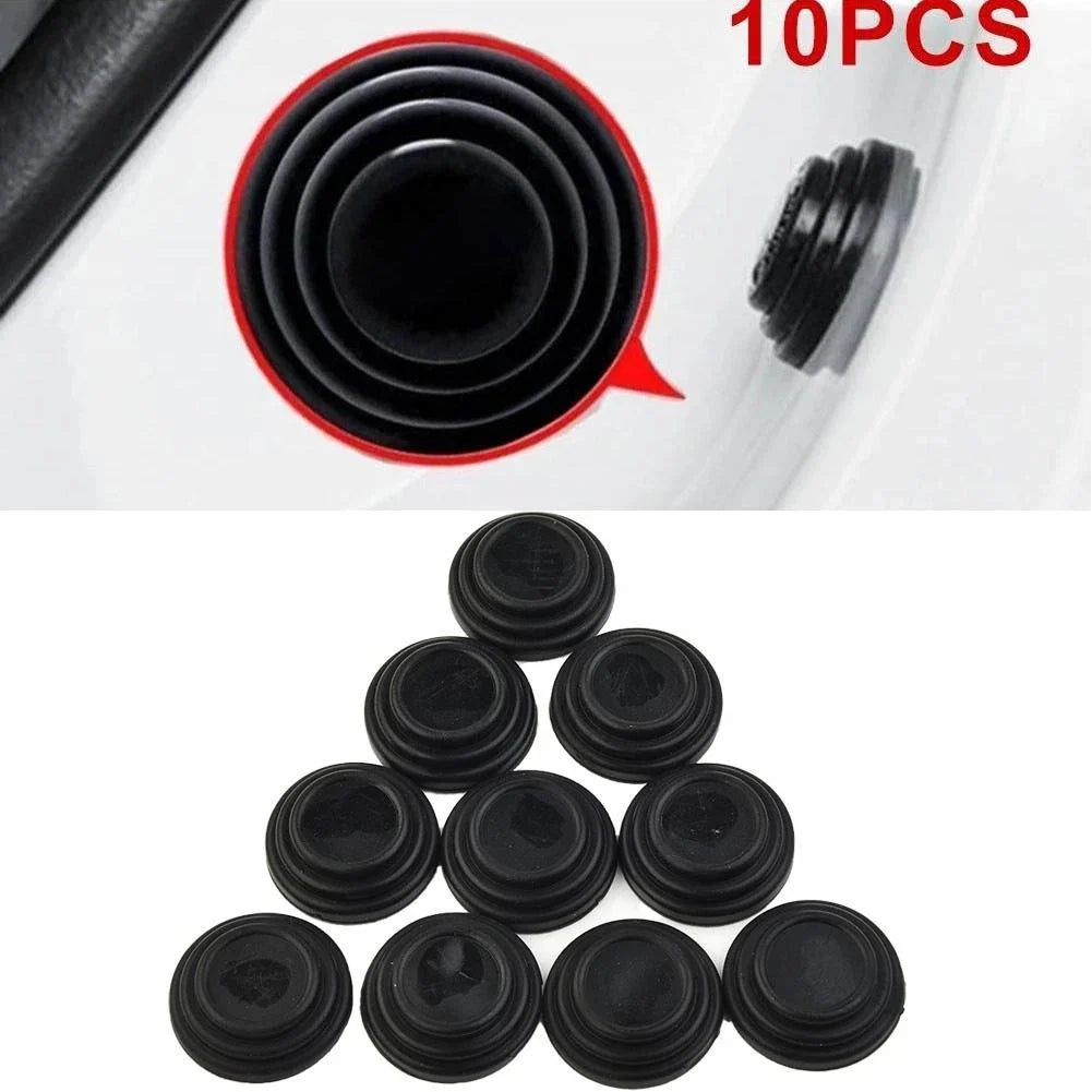 10 x Car Door Shock-absorbing And Silent Gasket Shock-proof Pads Gasket