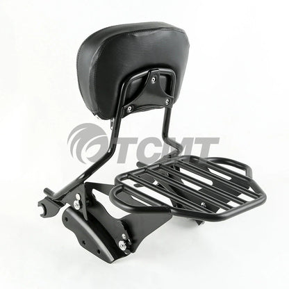 Luggage Rack Sissy Bar Backrest for Harley Touring Road Glide (2009-2013)