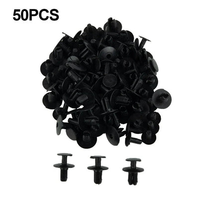 Rivet Clips 50 x Plastic Auto Rivet Clips for Car Fender