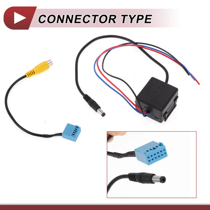 Rear View Camera Adapter Wire Harness Cable for VW BMW (Set of 1)