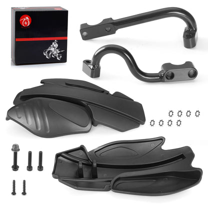 2 Hand Guards & Mount Brackets for Polaris Scrambler Sportsman 850 XP (2015–2023)