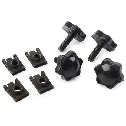 4 x Saddlebag Lock Mounting Bolts for Harley FLHT, FLHTCU