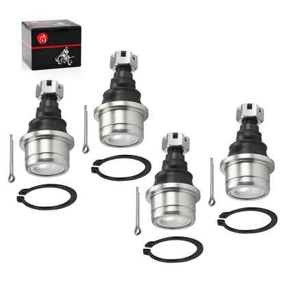 Set of 4 Upper & Lower Ball Joints for Honda Foreman 450 ES TRX450 (1998–2004)