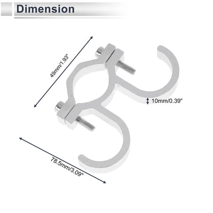 Set of 1 Aluminum Alloy Motorcycle Hanging Hook for Universal Models