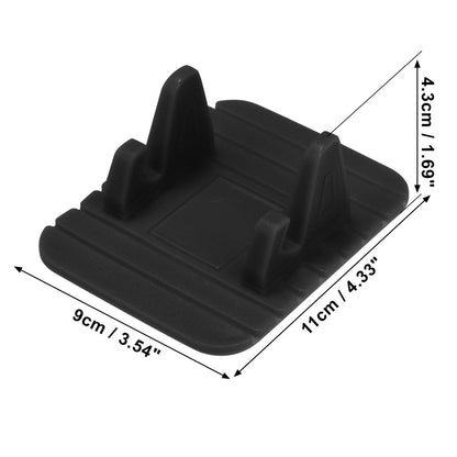 Rubber Phone Holder for Car Dashboard Mount (Universal Fit)