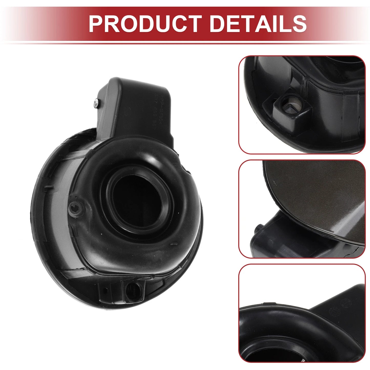 Fuel Tank Door Cap for Volkswagen Tiguan (2010–2019) Fuel Filler Flap Cover Brown