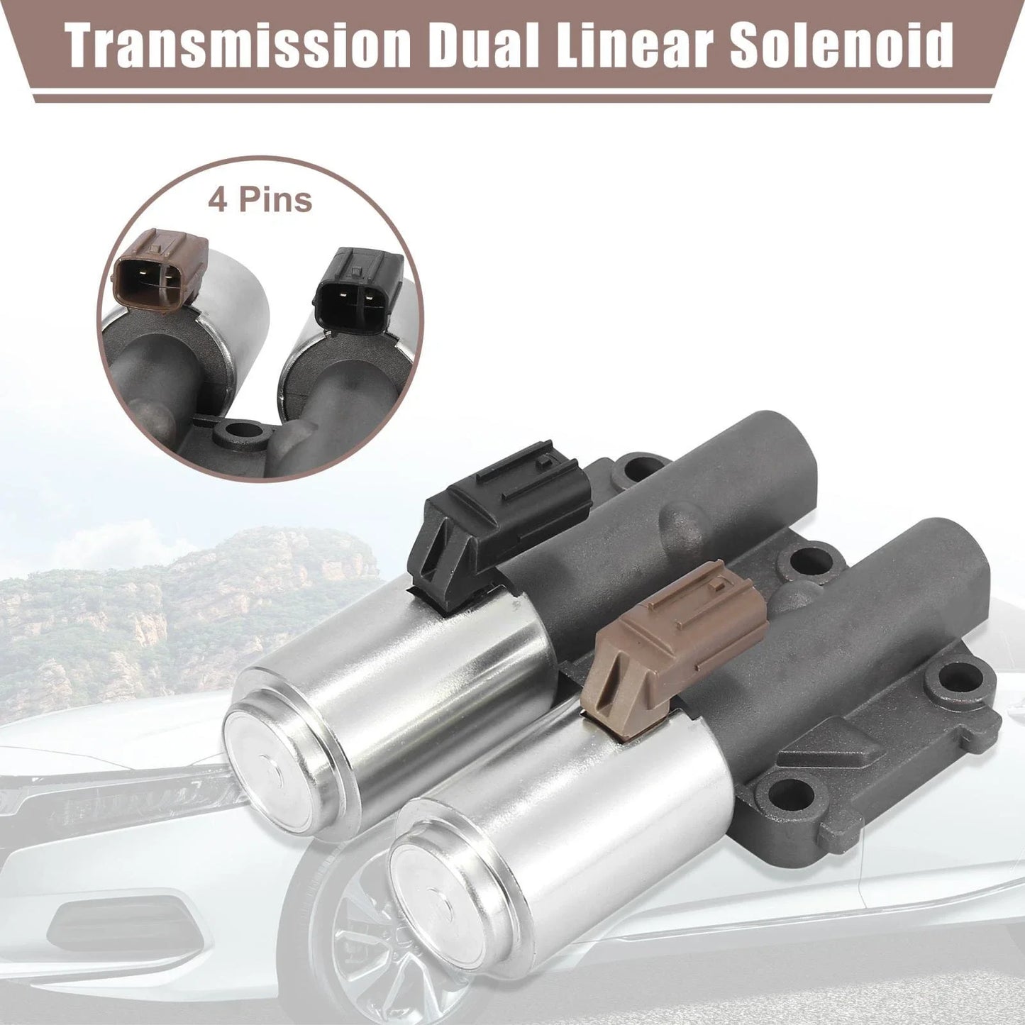 Dual Linear Solenoid Valve for Honda Accord CR-V Element (2003-2007)