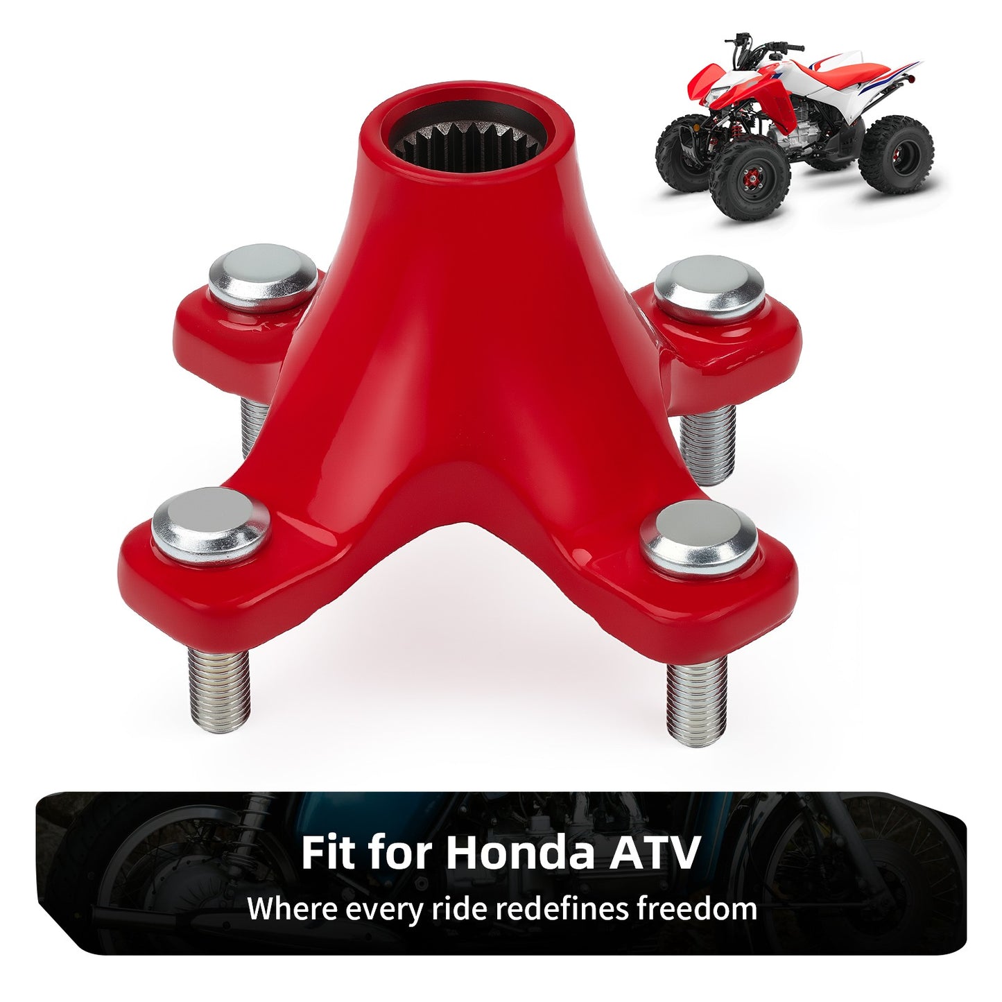 Rear Wheel Hub for Honda TRX400X (2009–2014)
