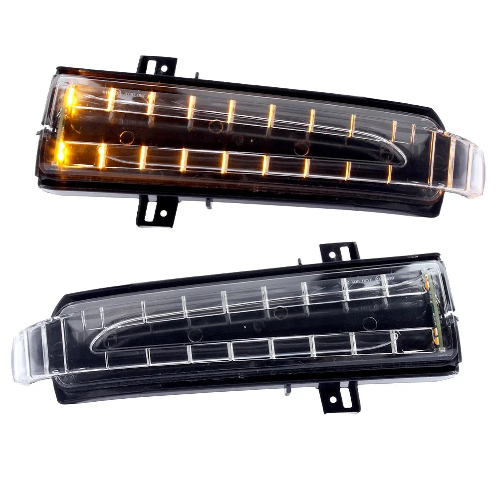 Chrome Wing Blinker Turn Signal Light for Mercedes SLK-Class (2009–2011)