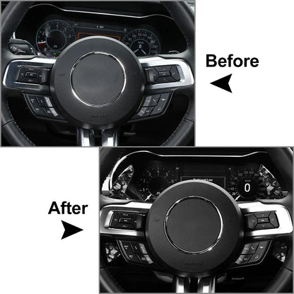 Red Carbon Fiber Steering Wheel Shift Paddle Extension for Ford Taurus (2010–2019)