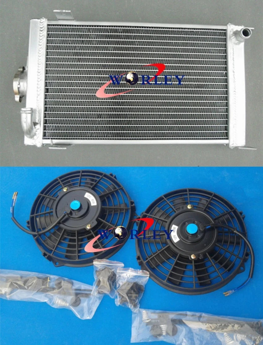 Aluminum Radiator and Fan for GAS Shifter Kart (Year Unknown)