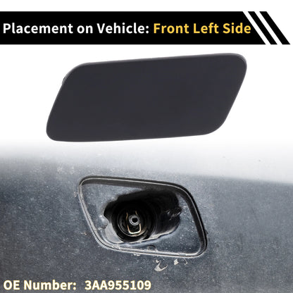 Left Bumper Headlight Washer Nozzle Cover for VW Passat (2010–2015)
