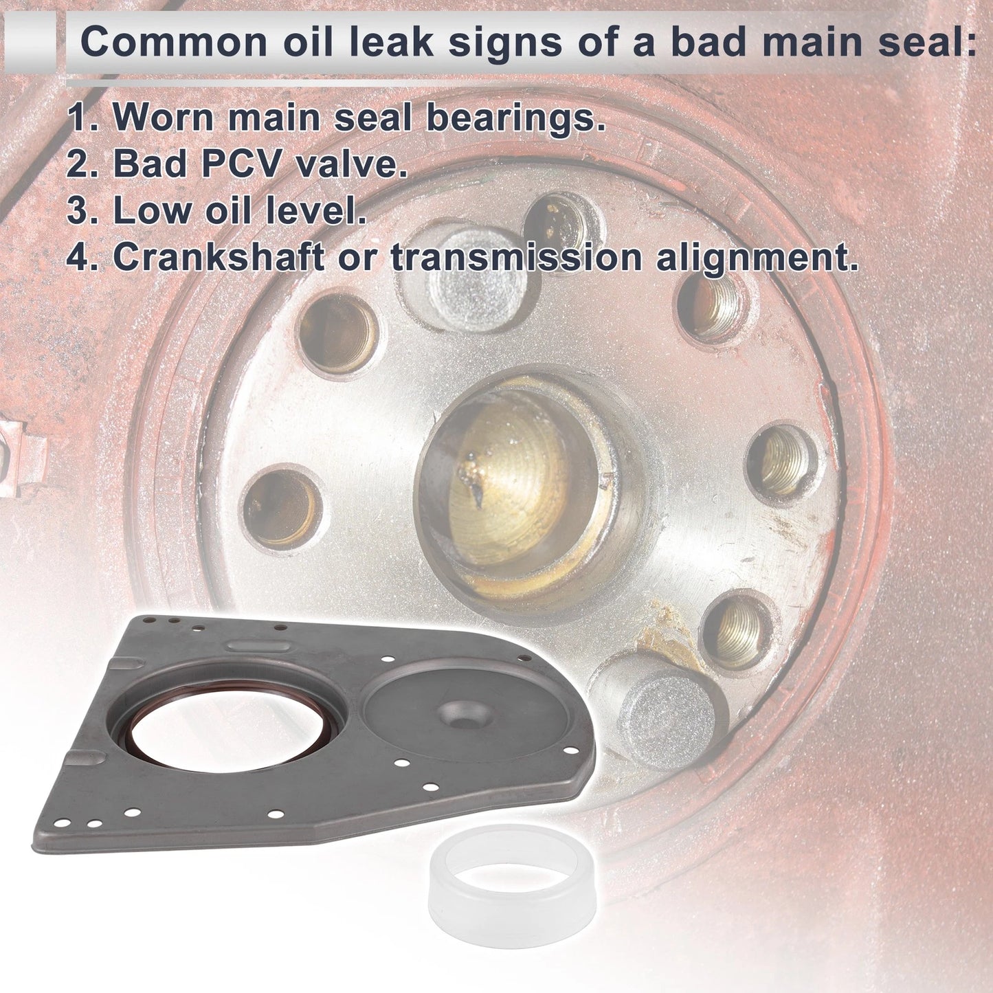 Rear Crankshaft Oil Seal for Mercedes-Benz CLC-Class (2008–2011) No.A2720100614