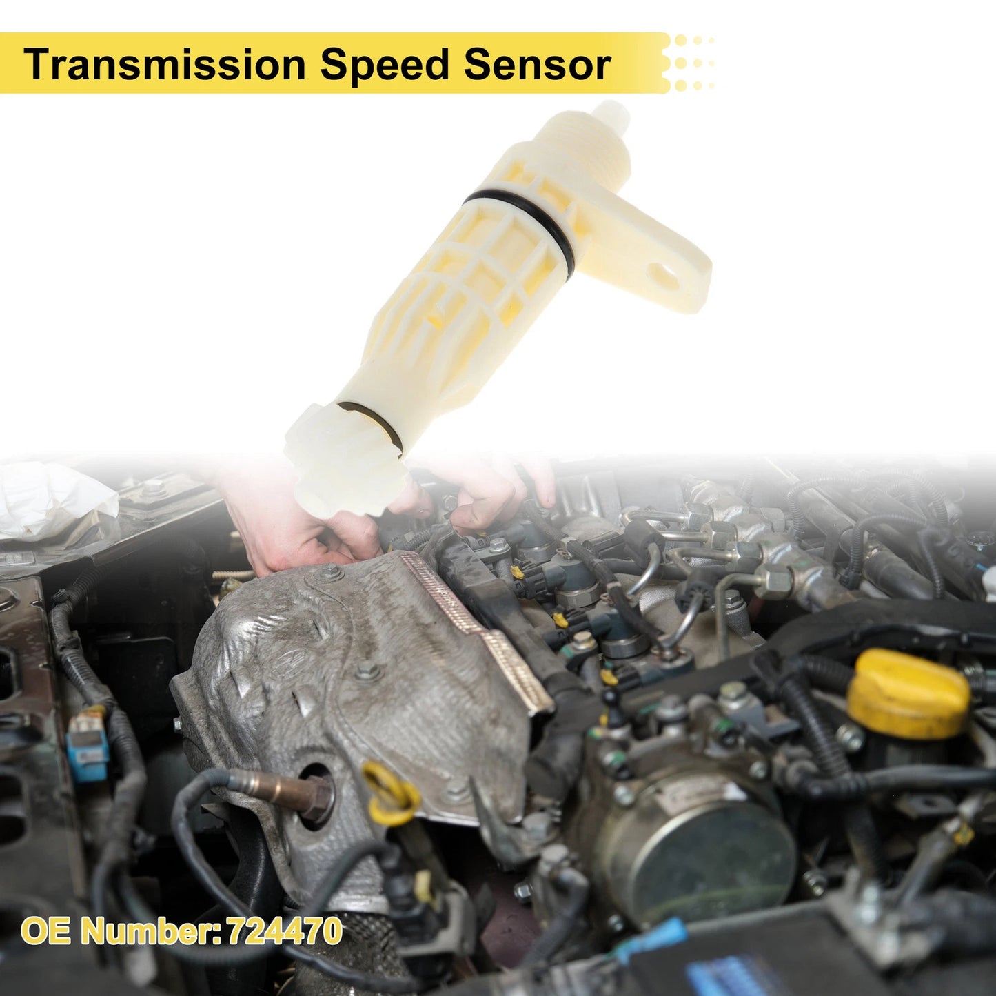 1 Pc Transmission Speed Sensor No.724470 for Chevrolet Aveo (2004–2011)