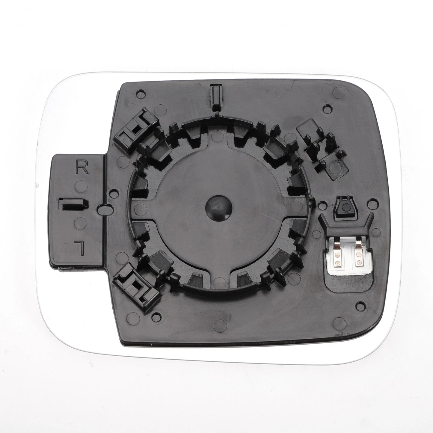 Right Side Heated White Mirror Glass for Jeep Renegade (2014–2022)