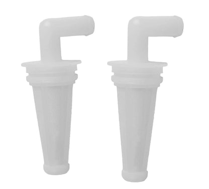 Set of 2 Fuel Filters for OMC Johnson Evinrude Outboard (Year Range)
