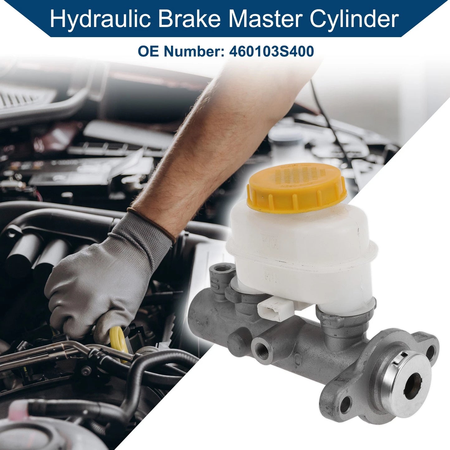 Brake Master Cylinder w/Reservoir No. 460103S400 for Toyota Land Cruiser Prado (1996)