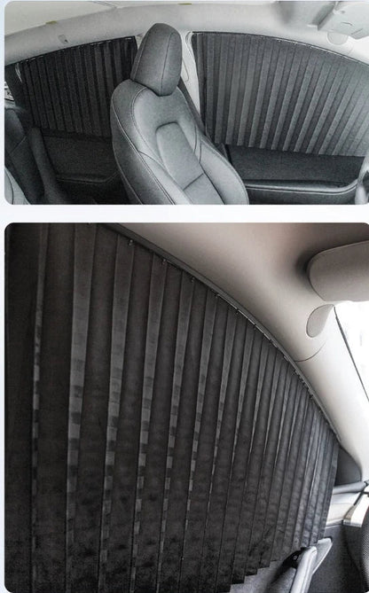 4 x Side Window Sleep Privacy Sunshade Curtain for Tesla Model Y (2020–2024)