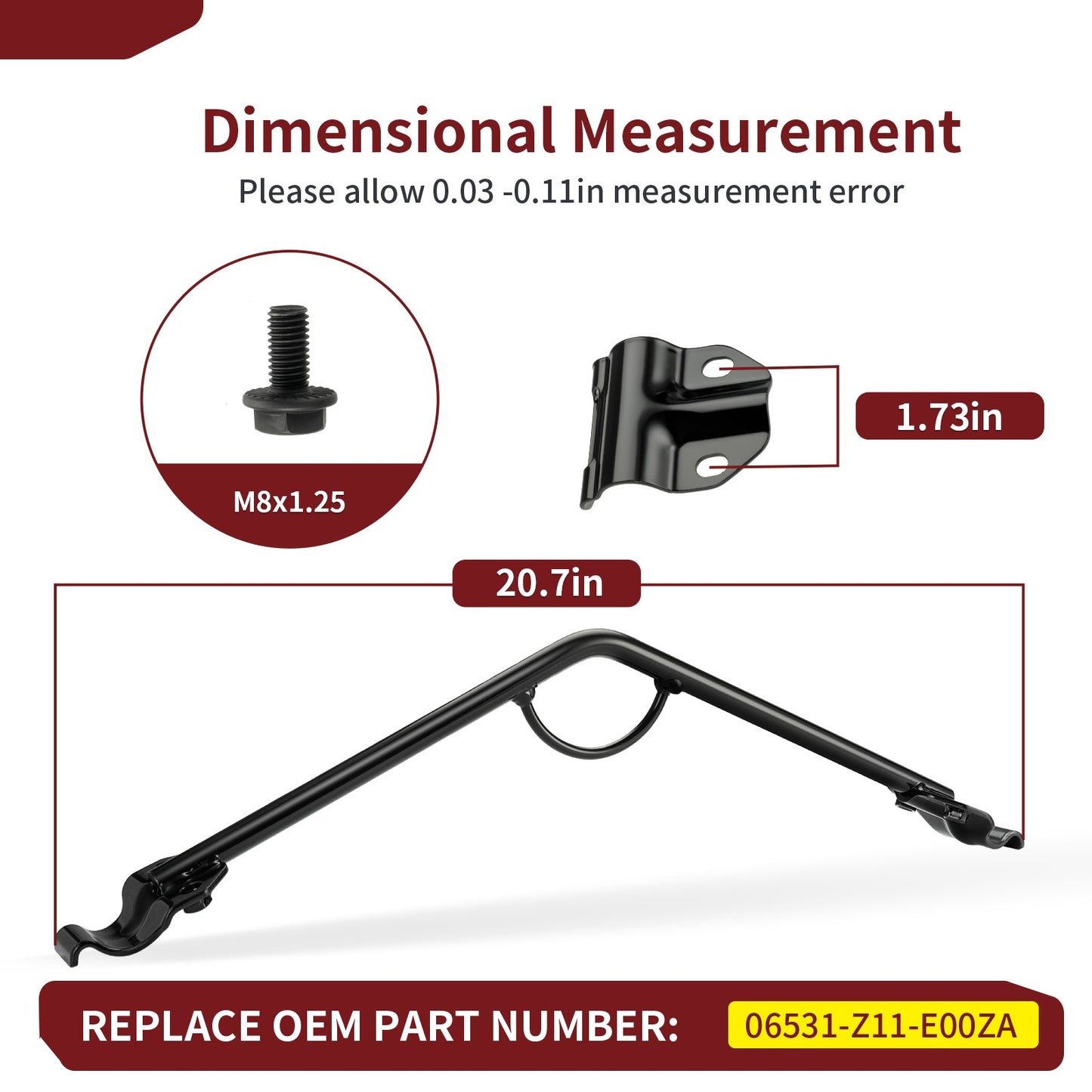 Generator Hanger Kit for Honda EM5000i EM7000is EU6500is EU7000is (2000–2023)